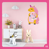 Magnetic Wall Chalkboard-Unicorn