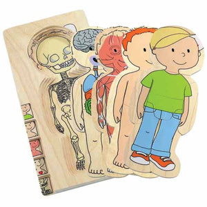 "Your Body" Layer Puzzle-Boy