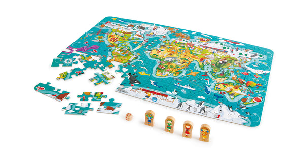2-In-1 World Tour Puzzle & Game