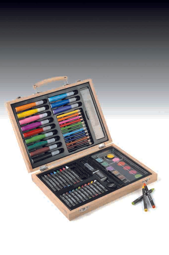 68Pc. Art Set with Carry Case