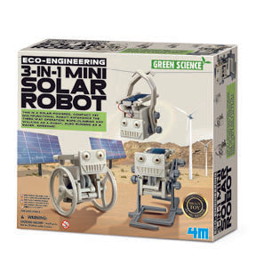 3-In-1 Solar Robot