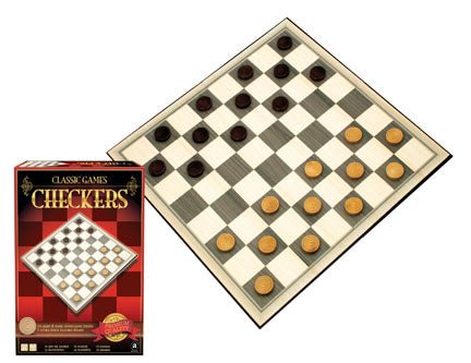 Wood Checkers